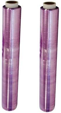 AURSTORE BASA Stretchfolie Profi Frischhaltefolie Stretch Frischhaltefolie Rolle 29 cm x 250 Meter (2 Stück)