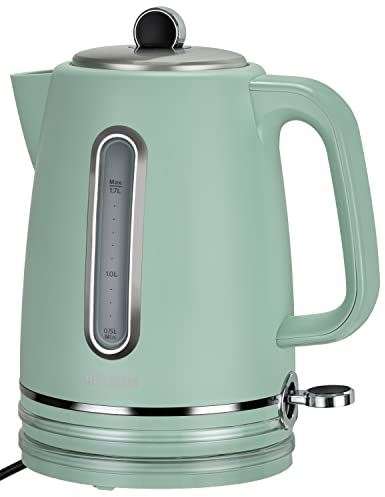 Becken Hervidor Agua Elétrico Verde, 1.7 litros, 2000W, Libre de BPA