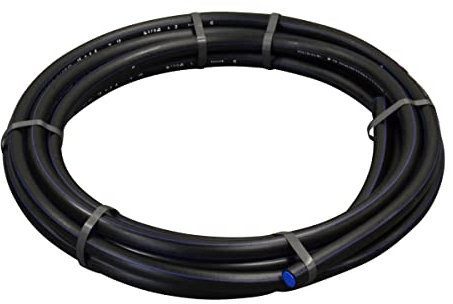 Jardibric - Tuyaux Polyéthylène pour Eau Potable 10m - 16 Bars (Ø25) - Tuyau Résistant et Durable pour l'Approvisionnement en Eau Potable.