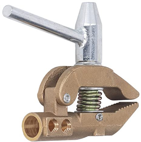 32mm Apertura Morsetto a terra 800A Ottone Saldatura elettrica Morsetto di messa a terra per saldatura ad argon, saldatura ad sommerso, saldatura a resistenza e saldatura a perno