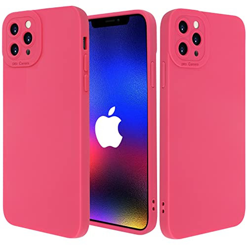For iPhone 11 Pro Max case Full Coverage with iPhone 11 Pro Max Cases TPU Shock-Proof iPhone 11promax Case Apple iPhone 11 Pro Max iPhone 11 Max Pro Case with Camera Lens 6.5 inch(Hot Pink)
