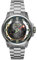 Nubeo Herren-Armbanduhr 48 mm Tranquility Automatik Limited Edition mit massivem Edelstahlarmband NB-6091, Vollmond-Stahl, Armband