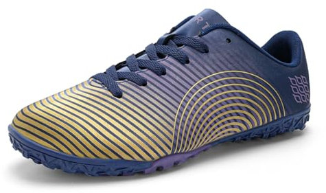 Football Boots Mens Astro Turf Football Boots Boys Low-Top Athletic Football Trainers Sports Shoes Indoor Soccer Shoes