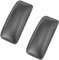 ZLYFCL 2 StüCk Auto Kniekissen Pad für Mini One Cooper R50 R52 R53 R55, Mittelkonsole Kniepolster Türarmlehne Ellenbogen Kissen Auto Innenzubehör,A-Black