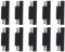 LANMINGLEL SAE zu SAE Polarity Reverse Adapter Connector 2 Pin SAE Polarity Switching Adapter Quick Disconnect Cable Plug Adapter für Solarpanel Automotive Battery Maintainer Power Charger 10 Pack