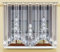 Gardinen Vorhangen Weiß 300x150 cm (BxH) Prmera Stores Gardinen mit Kräuselband Kurz Jacquard Scheibengardine Wohnzimmer Vorhänge Fertiggardine Küchengardinen Bogen Kurzstores Blumen Muster