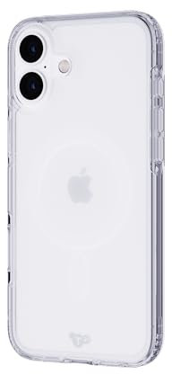 Tech21 EvoClear case for iPhone 16 Plus Compatible with MagSafe - Impact Protection Case - in Clear