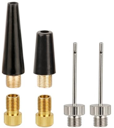 Road Bike Valves Adapter Bike Tire Valves Adapter Sphere Pumps Needle Inflation Nozzle Air Inflator Adaptor Bike Pumps Tool