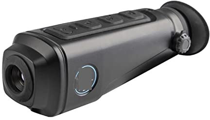 Telecamera termica for telescopio da caccia Termocamera monoculare portatile Cross Mark Visione notturna a infrarossi,Custodia Resistente