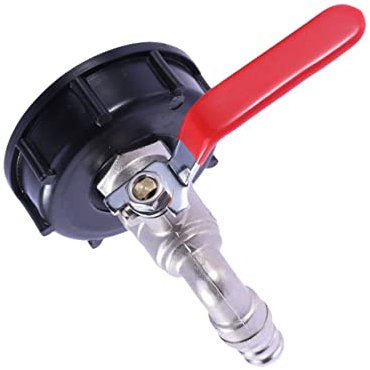 CIMAXIC IBC Tankadapter Messing Mit Gewinde Hochwertiger Ersatzanschluss Für IBC Container Langlebig Und Installieren Für Wasser Flüssigkeitstransfer