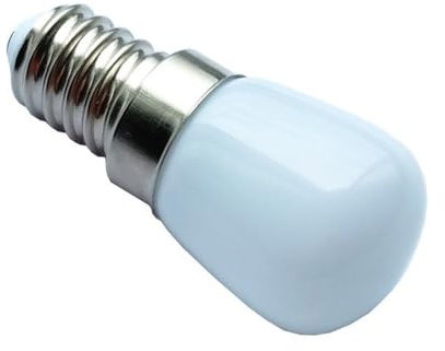 HHF Iluminación del hogar, Paquete de 20 bombillas LED for frigorífico, CA 220 V, T22, E14, 2 W, cubierta lechosa, lámpara colgante, fuente de luz(Blanco)