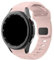 Fascia sportiva in silicone No Gaps Cinturino for orologio adatta for Samsung Galaxy Watch 6 5 4/6Classic 4Classic/5Pro(Pink,For Galaxy 5pro 45mm)