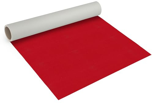 Internethandel Pfordt Eventteppich Rot, 100x300 cm, 100% Polypropylen | Für Messen, Hochzeiten und Veranstaltungen, ca. 0,6 kg/m², individuell zuschneidbar und für temporäre Einsätze