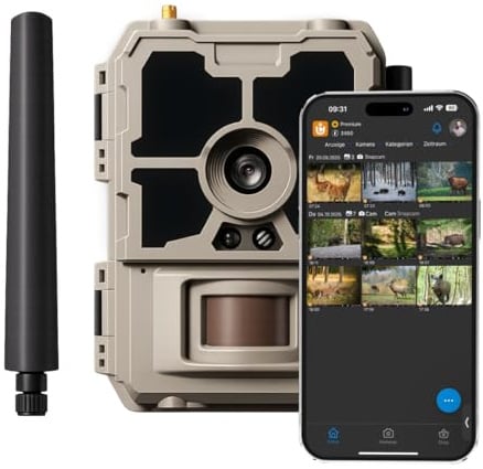 icuserver ICU CLOM SnapCam 4G LTE vildkamera med SIM-kort