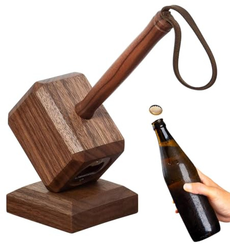 Hammer Bottle Opener Unique Bottle Opener with Magnetic Base