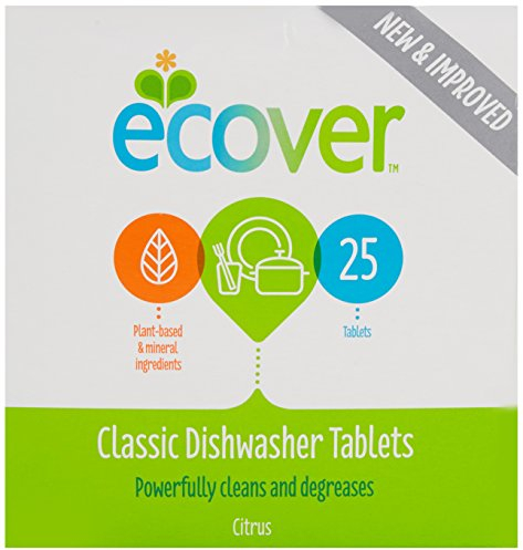 Ecover Dishwasher 25 Tablets (Pack of 2)