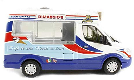 Oxford Diecast 1:43 Dimascios Mercedes Ice Cream Van Collectable model WM002