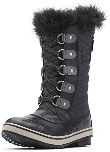 Sorel Tofino 2 Boot WP, Stivali Invernali Impermeabili, Unisex - Bambini e ragazzi, Black/Quarry 2023, 33 EU