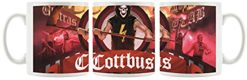 Ultras Cottbus als Bedruckte Kaffeetasse/Teetasse aus Keramik, 300ml, weiß