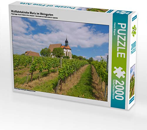 CALVENDO Puzzle Wallfahrtskirche Maria im Weingarten 2000 Teile Puzzle quer | 2000 Teile Lege-Größe 90 x 67 cm Foto-Puzzle für glückliche Stunden