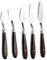 Artist Painting Knives Set - 5 Pieces Painting Knives Stainless Steel Spatula Palette Knife Oil Painting Accessories Color Mixing Set for Oil, Canvas, Acrylic