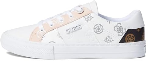 GUESS Loven, Scarpe da Ginnastica Donna, White Pink 680, 39 EU