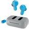 Skullcandy Dime 2 Auricolari Wireless In-Ear con Microfono, 12 Ore di Autonomia, Compatibili con iPhone, Android e Dispositivi Bluetooth - Grigio/Blu