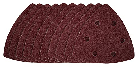 Draper 41694 Delta Sanding Sheets, 93mm, 40 Grit (Pack of 10)
