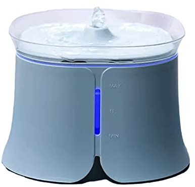 Chats Gamelles Fournitures d'arrosage automatique de chat de chien de chien automatique LED Alimentateur d'eau de muet électrique USB Dog Pet Buveur Bol Animaux Distributeur de chat for chien Mangeoir