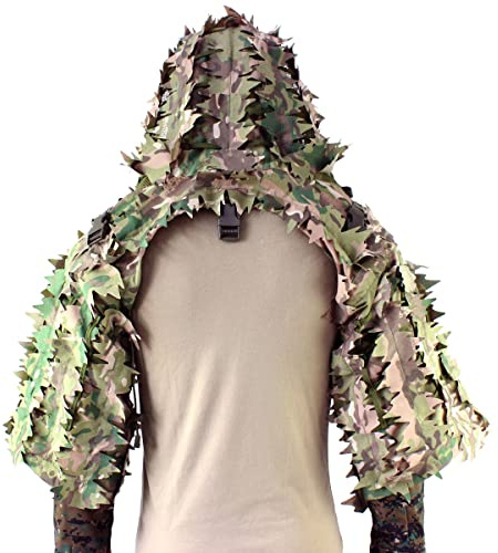 LytHarvest Sniper Ghillie Suit Foundation Ripstop Camouflage Tactical Ghillie Hood