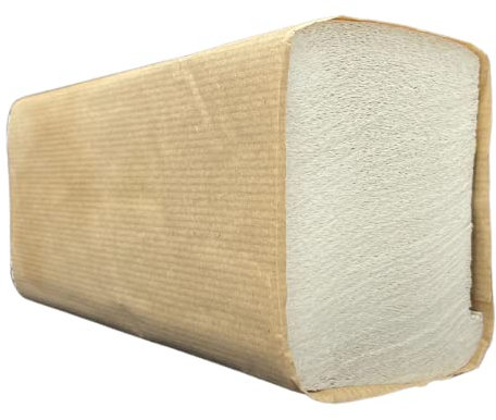 DSTOCK60 - CARTON DE 20 PAQUETS DE 135 ESSUIE-MAINS PLIÉS EN Z - 2 PLIS MICRO GAUFRÉS - PAPIER ESSUIE TOUT RECYCLE - ECOLOGIQUE - OK CONTACT ALIMENTAIRE - FABRICATION FRANCAISE - 21,5 x 22,5 cm