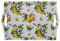 DRW Bandeja Rectangular de melamina con Asas con Limones tamaño Grande 5x31x44 cm