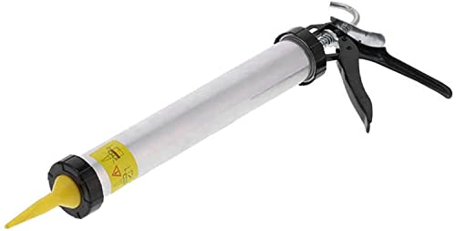 EXENXA Hand-Held Sandblasting Gun Caulking Gun Cement Lime Pump Grouting Mortar Sprayer Applicator Grout Filling Tool With Nozzles Manual Decoration Tool