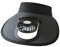 Ronyme Sun Visors Hat with Fan Visor Fan Hat for Adult Kid with 3 Gear Wind Speed and Large Area Sun Protection, Black