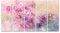 Bild auf Leinwand Aquarell Zweig Der Flieder Wandbild Poster Kunstdruck Bilder