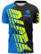 FFFF & OLFEH Maglia MTB da Uomo Manica Corta,Abbigliamento Ciclismo da Uomo,Maglia Manica Corta,Ciclismo Ciclismo Jerseys per Uomo,Ad Asciugatura Rapida Traspirante (Blu,XL)