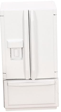 DRESSOOS Réfrigérateur Miniature Modèle pour Maison De Poupées Décoration Pratique Et Accessoire De Jouet pour Décoration Intérieur pour Scène De Maison De Poupées