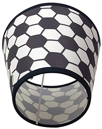 HEMOTON Blumen Hirsch Stoff Lampenschirm Deckenleuchtenabdeckungen Kronleuchter Schatten Lampenschirm im Retro-Stil Lampenschirm aus Stoff Keramik Zubehör Fußball Metall