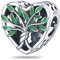 QIKAOLA Ciondolo Charm per le donne in argento 925 per il braccialetto Charms Beads adatto per il braccialetto Pandora e la collana, compatibile con i braccialetti europei per le ragazze