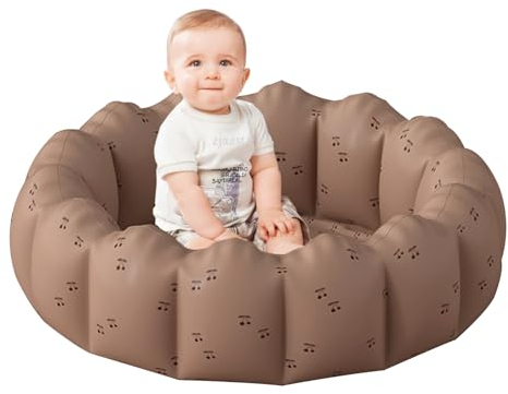 Piscina Hinchable para Niños,Piscina Hinchable Redonda 100x35cm,Piscina Hinchable Niños,Piscina Hinchable de Bebés,Piscina para Bebes,Hinchables Juegos Acuáticos Interior y Exterior