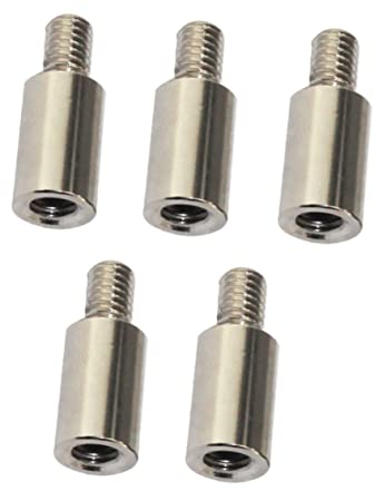 FOYTOKI 5stücke Buchbinden Verlängerungspfosten Scrapbook-diy-tool Verlängerungspfosten Für Fotoalben Extra Pfosten Mit Schraube Diy-tool Für Scrapbook-projekte Wiederverwendbare