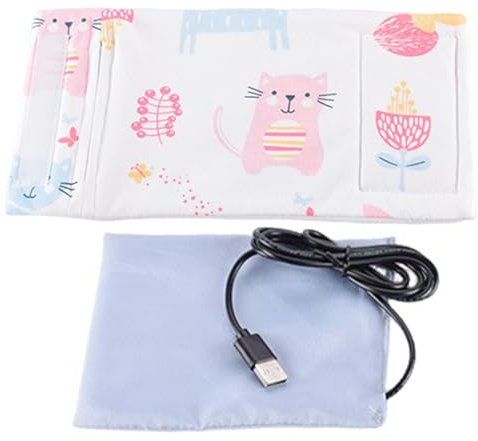 Housse isolante pour biberon, housse de protection antidérapante pour biberons en verre, accessoire alimentaire unique pour les tout-petits en coton, housse de protection sûre contre la chaleur et le