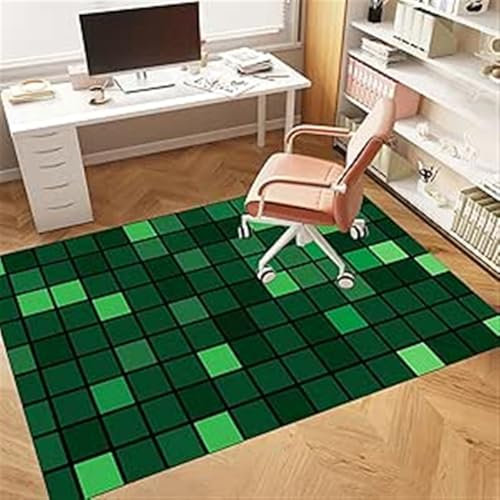 Tappetino antiscivolo per sedia da ufficio per pavimenti duri, 100 x 120 cm, tappeto protettivo per sedie a rotelle
