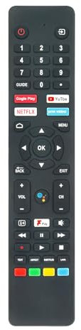 New Replace Voice Remote C2420G BT-VOICERC-M12 work for Cello TVs (MTC Version) C2420G,C2420G Traveller C3220G C4020G C4320G C5020G C6520G ZG0242 ZG0223