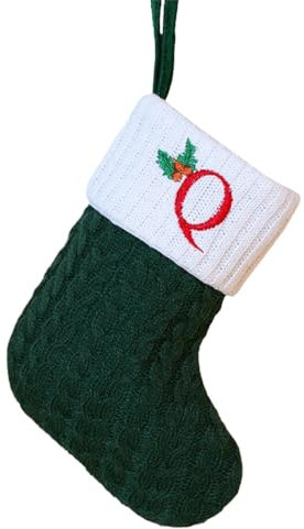 Personalisierte Weihnachtsstrümpfe, Nikolausstrumpf Personalisiert Mit Buchstaben, Bestickter Nikolausstrumpf, Christmas Stockings, Weihnachtssocken, Weihnachtsstrumpf Personalisiert mit Namen (R)