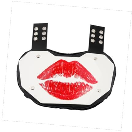 rockible American Football Rückenplatte Football Backplate Heckprotektor Untere Backplate für Schulterpolster, 30cmx26cm