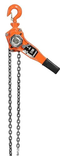 Orange Farbe 3t 3000kg Kettenzug-Hebehebel-Flaschenzug, der 3 Meter Anhebt