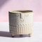 Small 10cm Aztec Face Indoor House Plant Pot Cover Holder Home Planter Decor