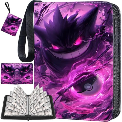 Classeur Carte Capacité de 50 Pages de 900 Cartes, Pochette Album Classeur Carte One Piece, Range Porte Cartes Portable Étanche, pour Collecter et Échanger