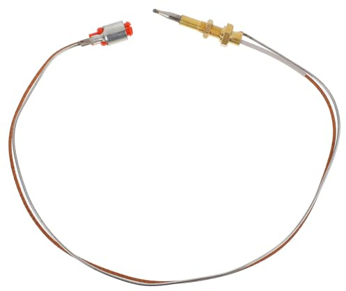 Gasbrenner Thermoelement Sicherungsnadel für Einbauherd 1 Stück | Keramik Kupfer Abs, Präzise Ausführung, Flammenausfall Schutzgerät, für Gaskochfeld und Brenner